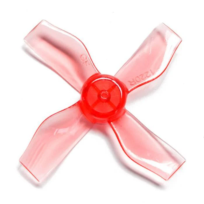 Gemfan 31mm 1220-4 / 1.2" Quad-Blade Micro/Whoop FPV Drone Props for 0.8mm Shaft (8 Pack) - Choose Color - Image 3