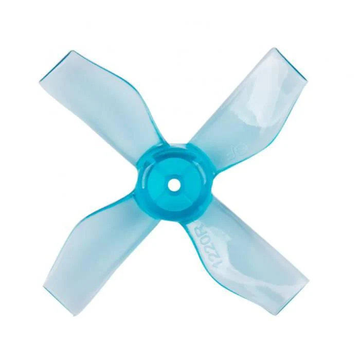 Gemfan 31mm 1220-4 / 1.2" Quad-Blade Micro/Whoop FPV Drone Props for 0.8mm Shaft (8 Pack) - Choose Color - Image 4