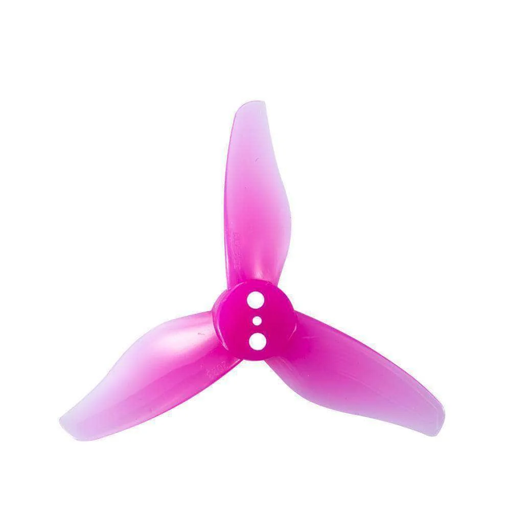 Gemfan Hurricane 2023-3 / 2" Tri-Blade Micro/Whoop FPV Drone Props for 1.5mm Shaft T-Mounted (8 Pack) - Choose Color - Image 4