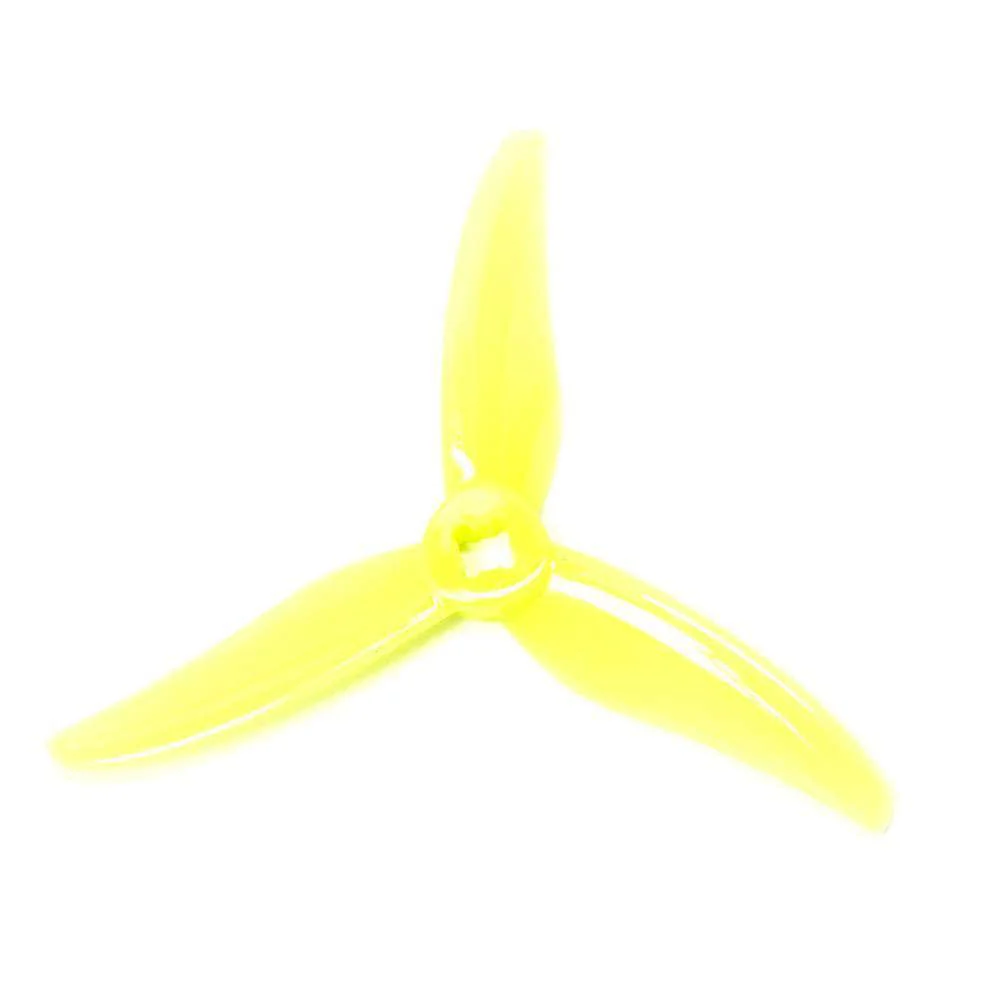 Gemfan Hurricane 3520-3 / 3.5" Tri-Blade FPV Drone Props for 5mm / 1.5mm Shaft T-Mounted w/ Adapter (4 Pack) - Choose Color - Image 4