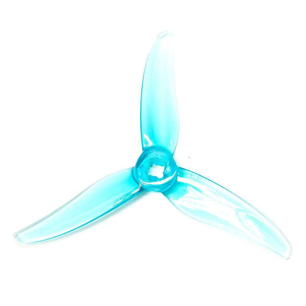 Gemfan Hurricane 3520-3 / 3.5" Tri-Blade FPV Drone Props for 5mm / 1.5mm Shaft T-Mounted w/ Adapter (4 Pack) - Choose Color - Image 5