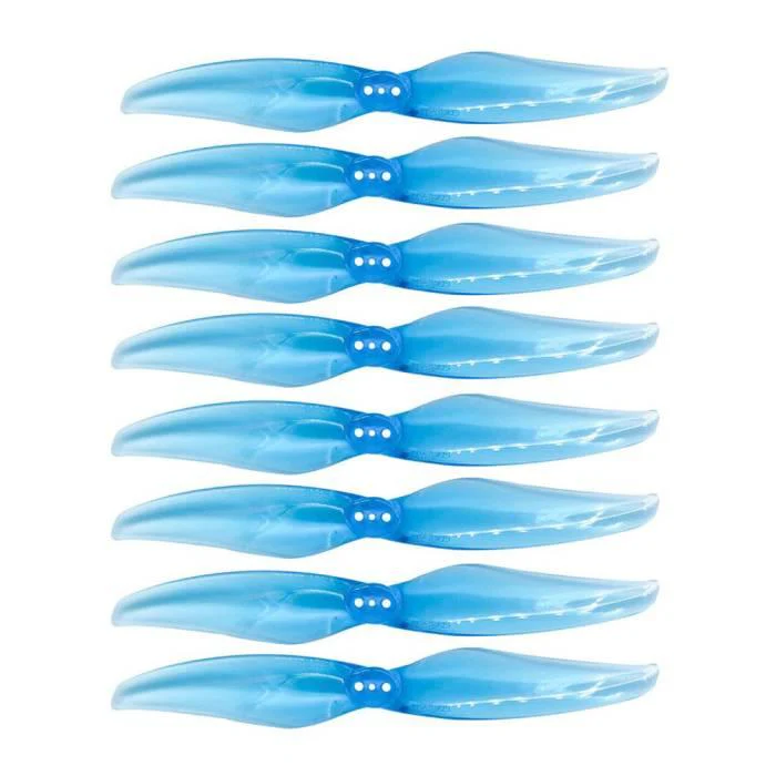 Gemfan Hurricane 4024-2 / 4" Bi-Blade FPV Drone Props for 5mm / 1.5mm Shaft T-Mounted w/ Adapter (8 Pack) - Choose Color - Image 4