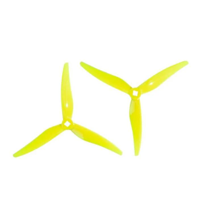 Gemfan Super Light 5125-3 / 5.1" Tri-Blade FPV Drone Props for 1.5mm Shaft T-Mounted (4 Pack) - Choose Color - Image 5
