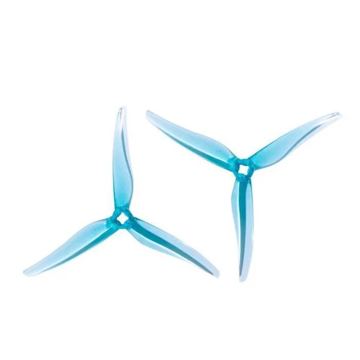 Gemfan Super Light 5125-3 / 5.1" Tri-Blade FPV Drone Props for 1.5mm Shaft T-Mounted (4 Pack) - Choose Color - Image 6