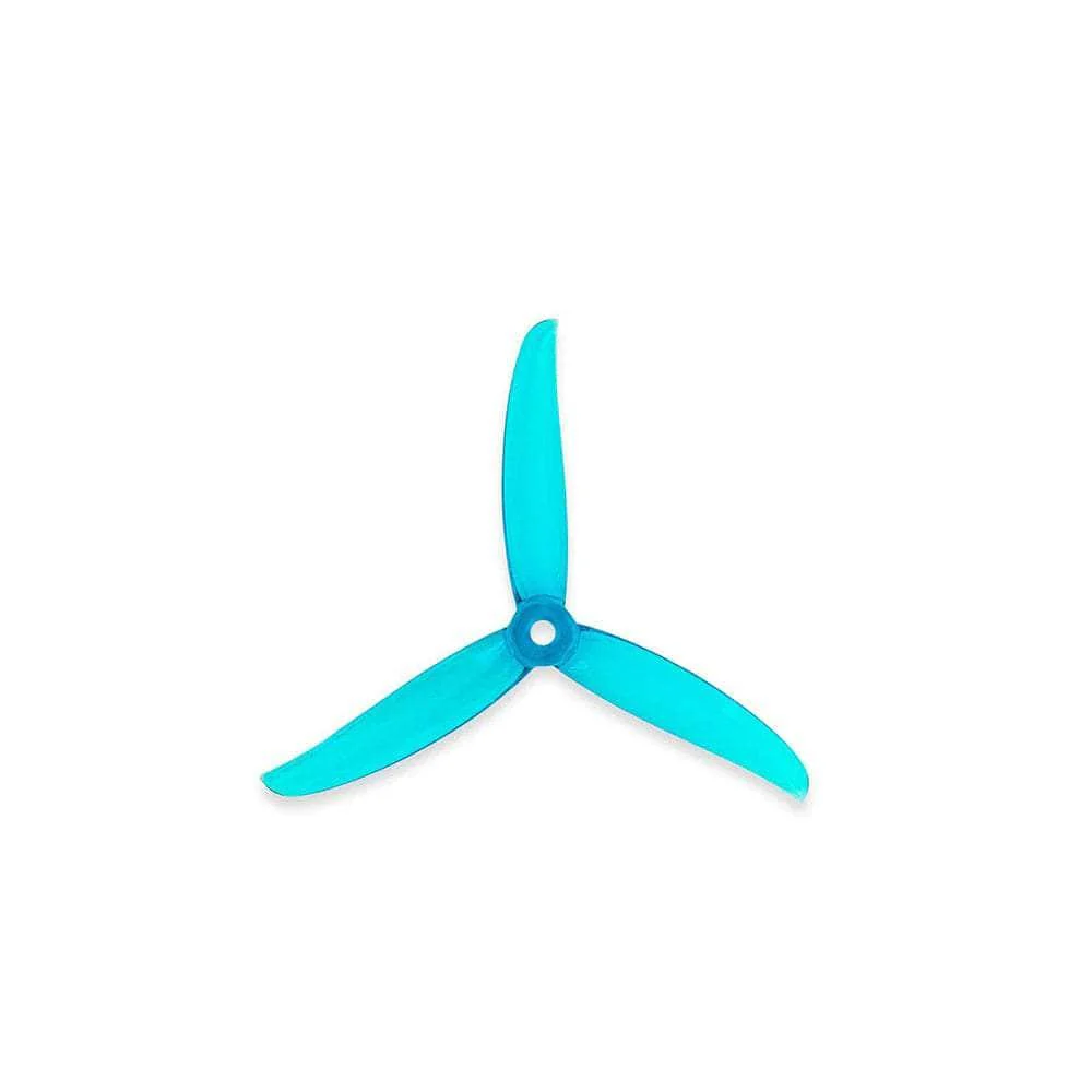 Gemfan Vannystyle 5136-3 / 5.1" Tri-Blade Racing/Freestyle FPV Drone Props (4 Pack) - Choose Color - Image 4