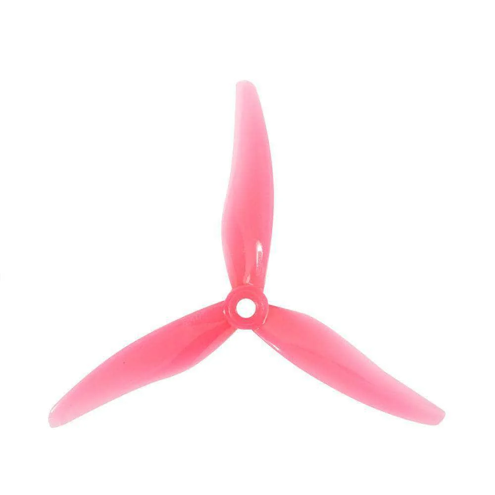 Gemfan Hurricane 51477 5137-3 / 5.1" Tri-Blade FPV Drone Props (4 Pack) - Choose Color - Image 4
