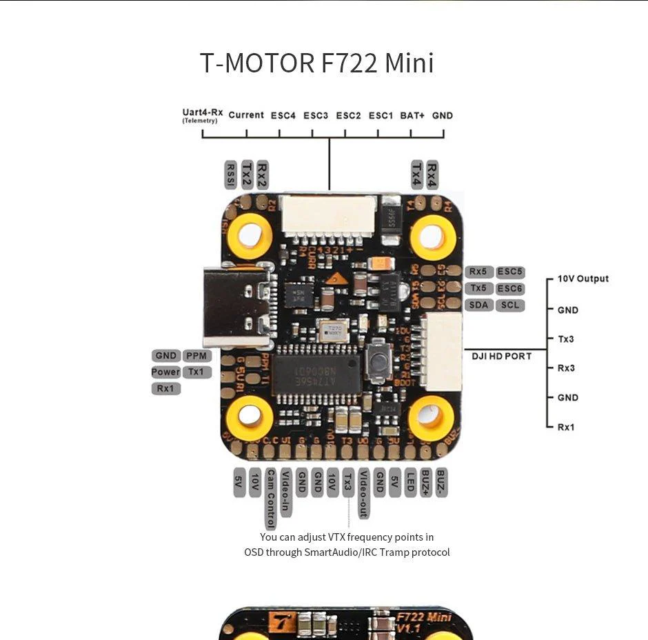 T-Motor MINI F45A + MINI F7 STACK 20*20mm - Image 4