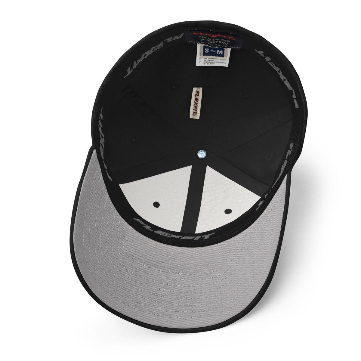 WREKD Black on Black 3D Embroidered Structured Twill Cap - Image 6