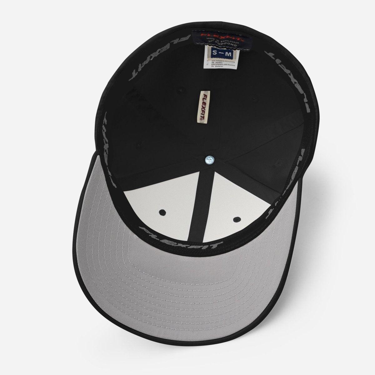 WREKD Black on Black 3D Embroidered Structured Twill Cap - Image 8
