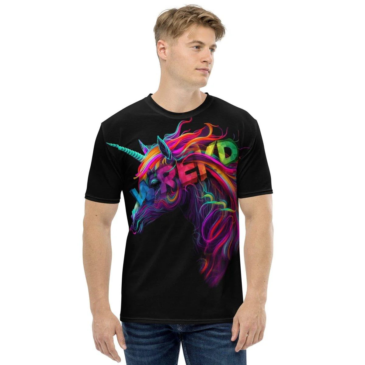 Unicorn "Frisa Lank" Men's Tee - Image 3